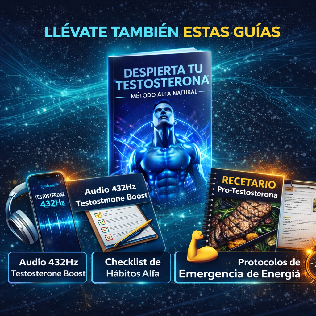 Despierta tu TESTOSTERONA + Hombre
