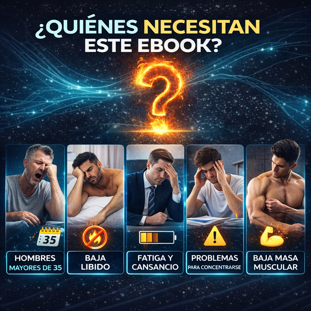 Despierta tu TESTOSTERONA + Hombre