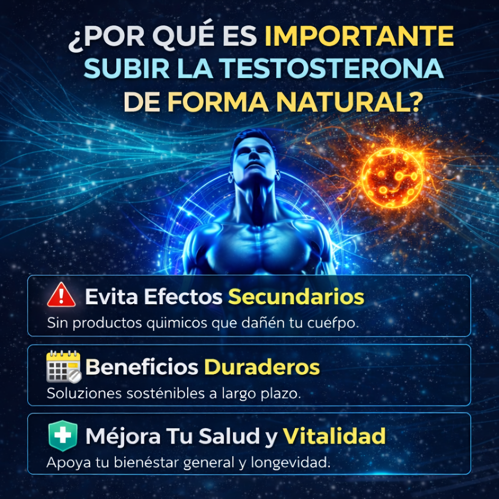 Despierta tu TESTOSTERONA + Hombre